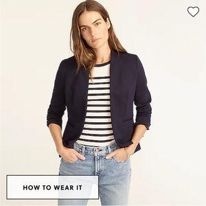 JCREW Going Out Blazer in Navy